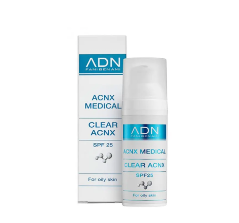 Денний крем для обличчя SPF25 Clear Acnx 25 ADN, 50 мл