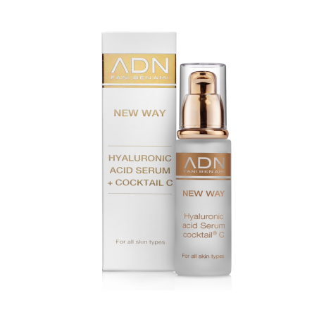 Гіалуронова сироватка з вітаміном С Hyaluronic Acid Serum Cocktail C ADN, 30 мл