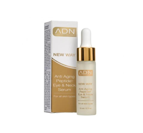 Омолоджуюча пептидна сироватка для повік і шиї Anti Aging Peptide Eye & Neck Serum ADN, 15 мл