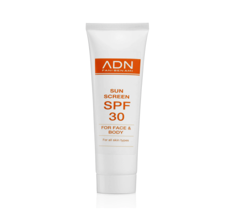 Захисний крем для обличчя та тіла SPF30 Sunscreen For Face And Body SPF30 ADN, 125 мл