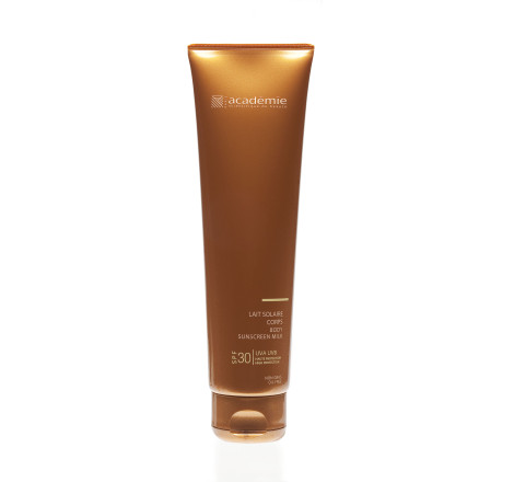 Сонцезахисне молочко для тіла Bronzecran Body Sunscreen Milk SPF 30 Academie, 150 мл