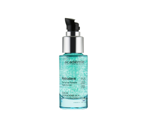 Зволожуюча сироватка 24 години для всіх типів шкіри обличчя Hydraderm Serum 24h Academie, 30 мл
