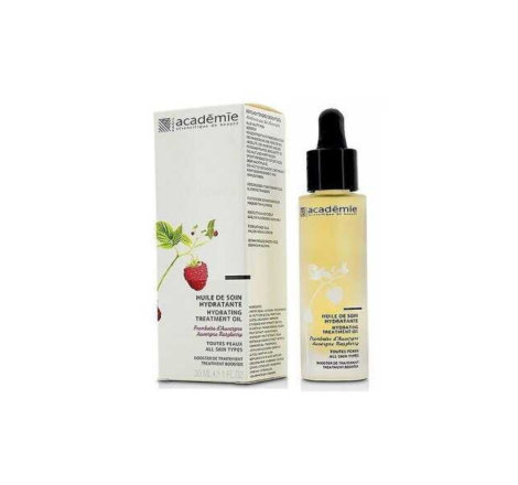Зволожуючий бустер для обличчя 'Оверанська малина' Hydrating Treatment Oil Academie, 30 мл