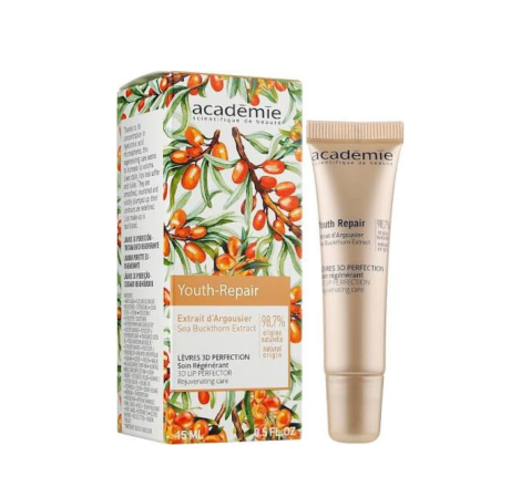 3D Бальзам для губ Youth Repair 3D Lip Perfector Academie, 15 мл