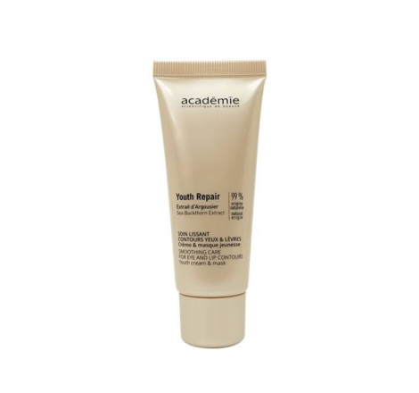 Крем-маска для контуру очей і губ Smoothing Care For Eye Аnd Lip Contours Academie, 40 мл