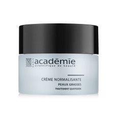 Нормалізуючий крем для жирної шкіри обличчя Creme Normalisante Purifying And Matifying Care Academie, 50 мл