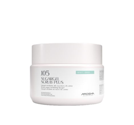 Скраб-ексфоліант для тіла з коричневим цукром 105 Sugargel Scrub Plus, 500 мл