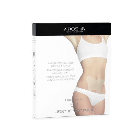 Ліполітичний пластир для зони живота 'Метелик' 4 Lipolytic Body Patch 4 Treatments Arosha, 4 шт