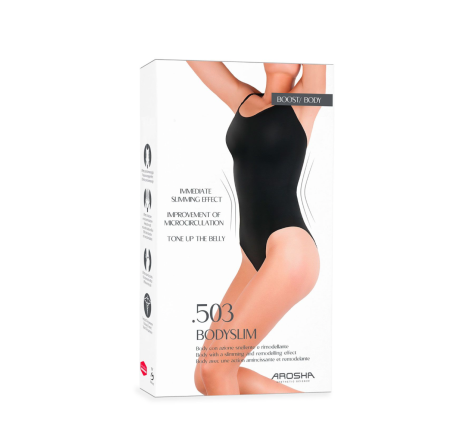 Боді слім чорні розмір S/ M /L/ XL Body Slim Size S/ M /L /XL Black Arosha, 1 шт