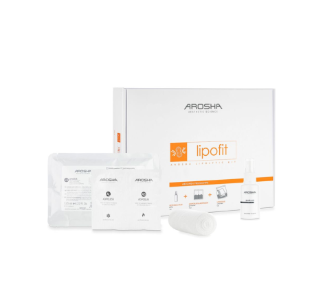 Ліполітичний набір для області талії та живота Lipofit Kit Arosha, 4 шт