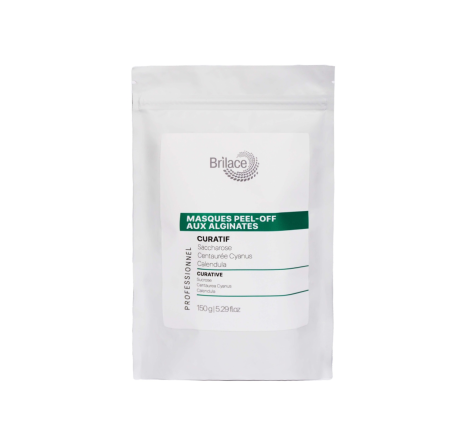 Лікувальна альгінатна маска для обличчя Curative Algin Peel-off Mask Brilace, 150 г          