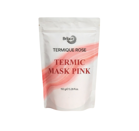 Рожева термоактивна маска для обличчя Termic Mask Pink Brilace, 150 г