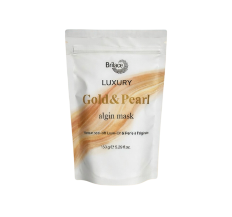 Альгінатна маска із золотом Luxury Gold and Pearl Algin Peel-Off Mask Brilace, 150 г