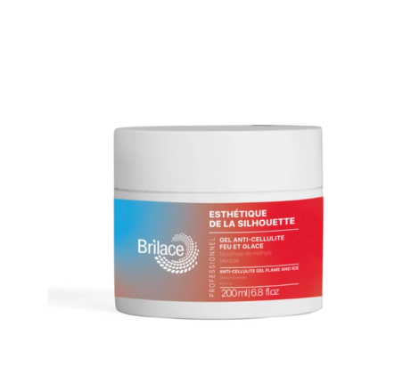 Антицелюлітний гель полум'я та лід Anti-Cellulite Gel Flame And Ice Brilace, 200 мл