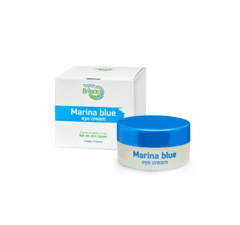 Зволожувальний крем для шкіри навколо очей Marina Blue Eye Cream Brilace, 15 мл  