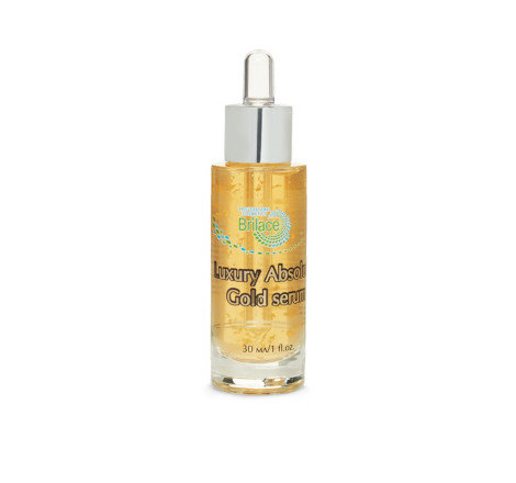 Сироватка з 24 каратами золота для обличчя Luxury Absolute Gold Serum Brilace, 30 мл            ...