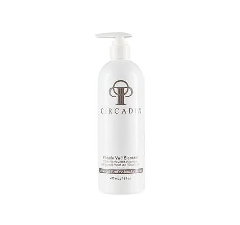 Засіб для очищення шкіри обличчя з антиоксидантами Vitamin Veil Cleanser Circadia, 472 мл