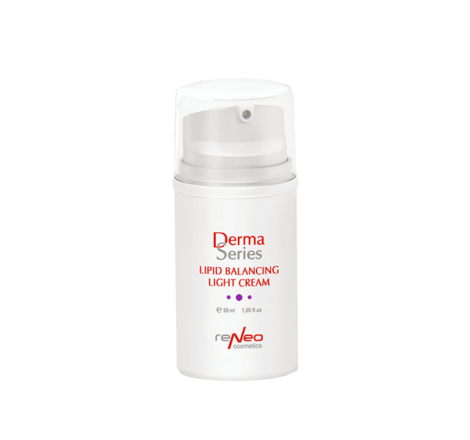 Легкий крем для відновлення балансу шкіри обличчя Lipid Balancing Light Cream Derma Series, 50 м...