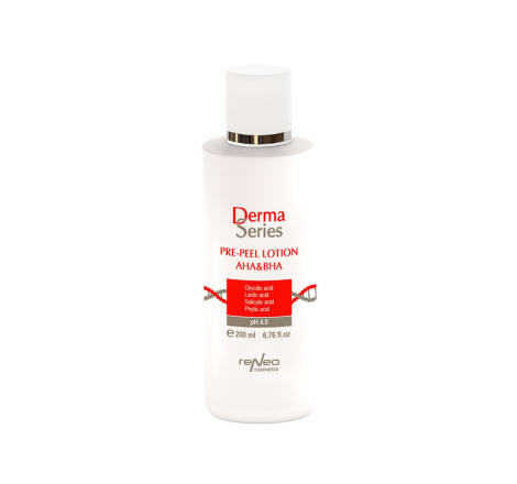 Передпілінговий знежирюючий лосьйон Pre-Peel Lotion AHA & BHA Derma Series, 200 мл
