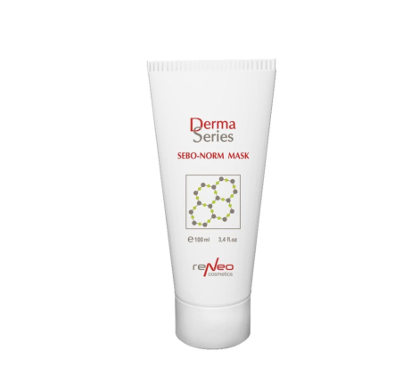 Себорегулююча маска із заспокійливим ефектом Sebo-Norm Mask Derma Series, 200 мл