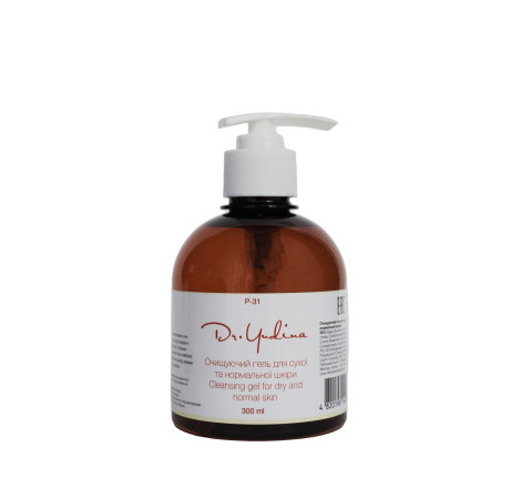 Очищуючий гель для сухої та нормальної шкіри Cleansing Gel For Dry And Normal Skin Dr. Yudina, 3...