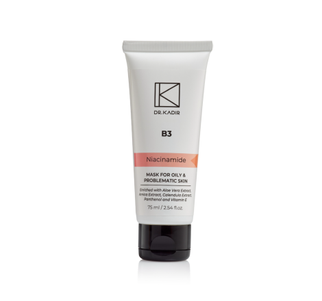 Маска для жирної та проблемної шкіри обличчя B3 Mask For Oily And Problematic Skin Dr.Kadir, 75 ...