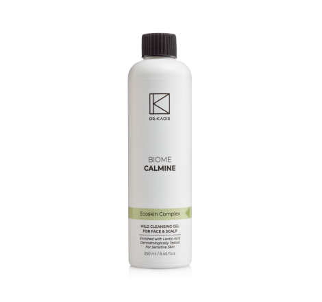 М'який очищуючий гель для чутливої шкіри обличчя Biome-Calmine Mild Cleansing Gel Dr.Kadir, 250 мл