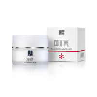 Живильний пептидний крем 'Креатив' для сухої шкіри обличчя Creative Nourishing Cream For Dry Skin Dr.Kadir, 50 мл