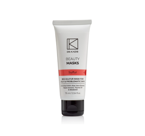 Маска 'Біо-сірка' для проблемної шкіри обличчя Bio-Sulfur Mask For Problematic Skin Dr.Kadir, 75 мл