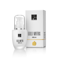 Антивікова сироватка 'Золотий Матрікс' для сухої шкіри обличчя Gold Matrix Anti Aging Serum Dr.Kadir, 30 мл                                     