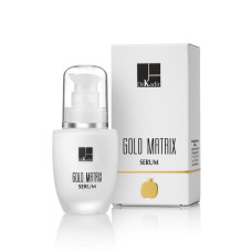 Антивікова сироватка 'Золотий Матрікс' для сухої шкіри обличчя Gold Matrix Anti Aging Serum Dr.Kadir, 30 мл