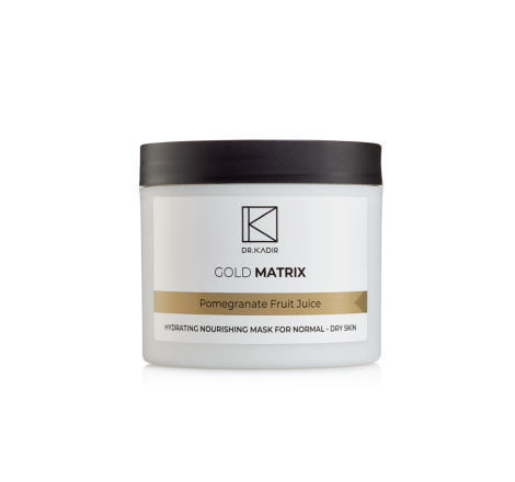Антивікова маска 'Золотий Матрікс' для зрілої шкіри обличчя Gold Matrix Mask Dr.Kadir, 250 мл