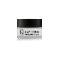 Маска крем з екстрактом канабісу для сухої шкіри обличчя Hemp Essential Cream Mask For Dry Skin Dr.Kadir, 50 мл  