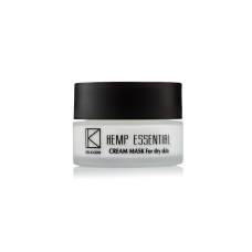 Маска крем з екстрактом канабісу для сухої шкіри обличчя Hemp Essential Cream Mask For Dry Skin Dr.Kadir, 50 мл