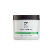  Маска-крем з екстрактом канабісу для сухої шкіри обличчя Hemp Essential Cream-Mask  For Dry Skin Dr.Kadir, 250 мл
