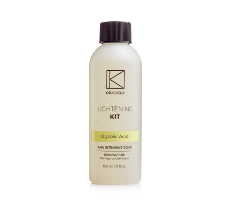 Інтенсивний очищуючий гель з АХА кислотами AHA Intensive Soap Lightening Kit Dr. Kadir, 150 мл
