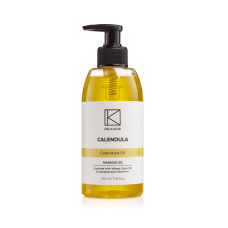 Масажне масло для обличчя і тіла 'Зародки пшениці-Календула' Calendula-Wheat Germ Massage Oil Dr.Kadir, 330 мл