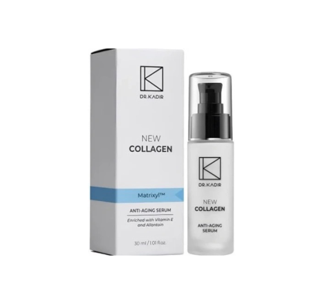 Антивікова сироватка з мікроколагеном для обличчя New Collagen Anti Aging Serum Dr.Kadir, 30 мл ...