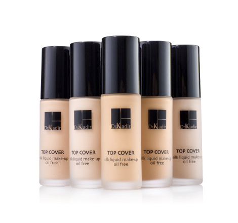Тональна основа під макіяж Тон 0 Silk Liquid Make Up Dr.Kadir, 30 мл