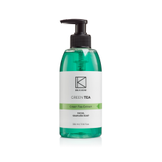 Гель для очищення шкіри обличчя і шиї 'Зелений чай' Green Tea Soapless Soap Dr.Kadir, 330 мл