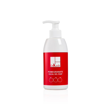 Очищуючий гель для обличчя з екстрактом гранату Pomegranate Facial Gel Soap Dr.Kadir, 230 мл