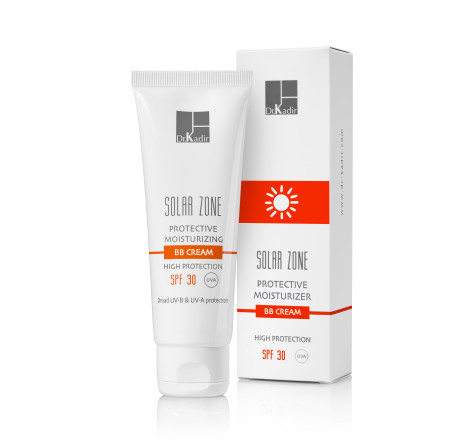 Сонцезахисний зволожуючий ВВ крем з тоном 'Соляр Зон SPF30+'  Solar Zone Moisturizing Protective...