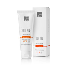 Захисний СС крем з тоном 'Соляр Зон Протект SPF50+' Solar Zone Protection CC Cream SPF 50+ Dr.Kadir, 75 мл