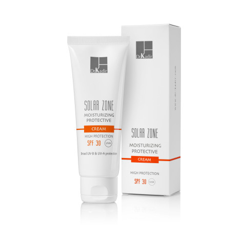 Сонцезахисний зволожуючий крем' Соляр Зон SPF30+' Solar Zone Moisturizing Protective Cream SPF 3...
