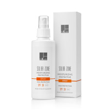 Сонцезахисний зволожуючий спрей 'Соляр Зон SPF30+ 'Solar Zone Moisturizing Protective Spray SPF 30+ Dr.Kadir, 125 мл