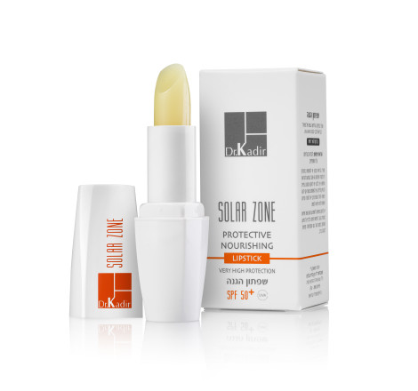 Сонцезахисна зволожуюча помада  SPF50+ Solar Zone Protective Nourishing Lipstick SPF 50+ Dr.Kadi...