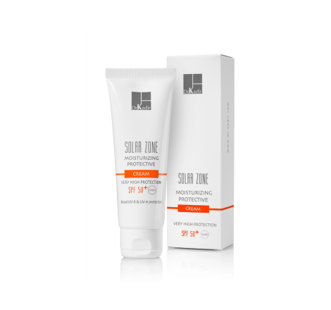 Сонцезахисний зволожуючий крем 'Соляр зон SPF50+ ' Solar Zone Moisturizing Protective Cream SPF ...