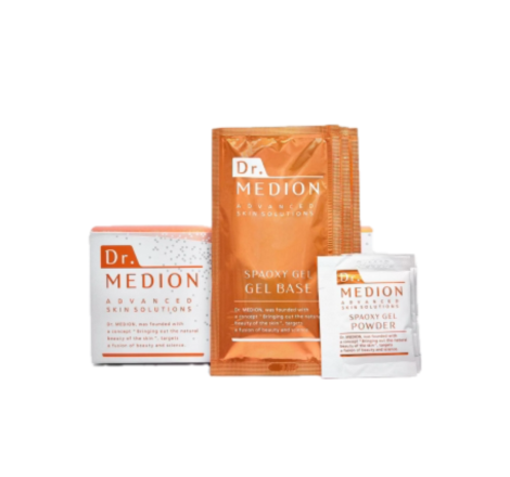 Набір карбоксітерапіі для 3 процедур Spaoxy CO2 Gel Mask Dr. Medion, 3 шт