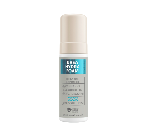 Пінка для сухої шкіри обличчя Urea Hydra Foam Green Pharm, 150 мл