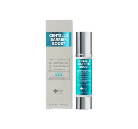 Крем для сухої шкіри обличчя Centella Barrier Boost Green Pharm, 50 мл